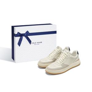 COLE HAAN Скользоустойчивые износостойкие легкие низкие скейтерские кроссовки мужские Beige Box, цвет Beige Box