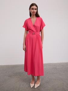 Длинное платье BGN, розовый