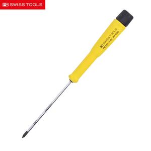 PB SWISSTOOLS Swiss ESD двухкомпонентная прецизионная крестовая отвертка Phillips PH1×80 мм отвертка PB 8121.1-80 ESD
