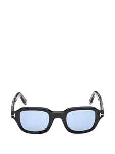 Солнцезащитные очки в квадратной оправе Tom Ford, черный