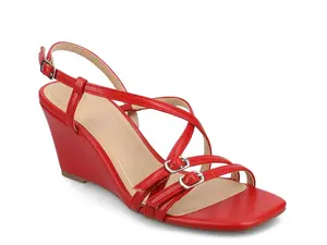 Clinne Wedge Сандалии Journee, Red
