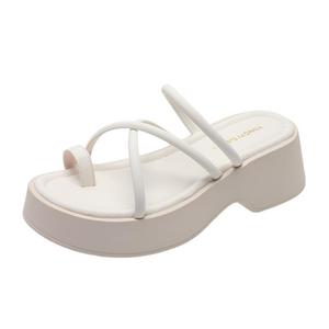 TAFN Женские противоскользящие тапочки устойчивые к истиранию бежевые, цвет Beige