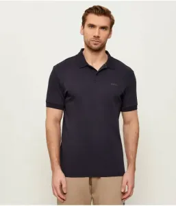 Поло Пио 2 regular fit Boss Green, темно-синий