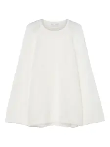 Свитер с круглым вырезом Forte Forte, белый