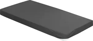 Простыня на резинке GmbH & Co. KG Cuddly Jersey Vesuv 0012, цвет графит, размер 150 x 200 см Irisette