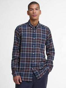 Фортроуз хлопковая рубашка регулярного кроя в клетку Barbour, Blue Multi