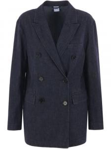 Двубортный джинсовый пиджак ASPESI, синий