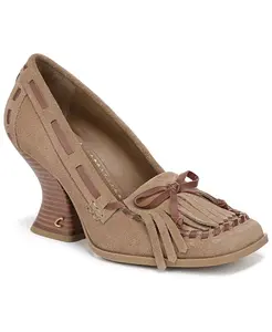 Женские туфли Ainsley Kilty Moc-Toe Circus Ny By Sam Edelman, загар/бежевый