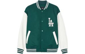 Куртка бейсбольная Los Angeles Dodgers унисекс зеленый Mlb