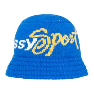 Stussy Вязаная спортивная шляпа, Blue