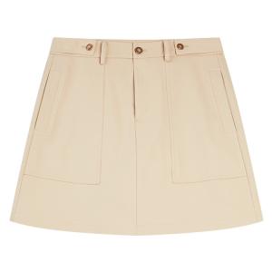 Повседневная короткая юбка Women's ELLE, хаки