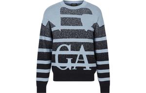 EMPORIO ARMANI Свитер мужской светло-голубой