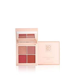 Палитра теней для век Berry (Eyeshadow Quad) 4,8г Sosu Cosmetics