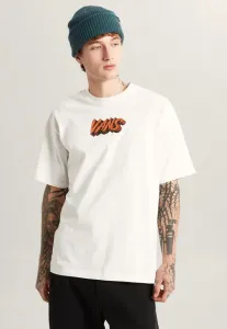 Футболка свободного кроя с принтом «каменный вихрь» Vans, White