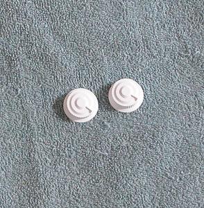 Электрогитара Flying Saucer Knobs - 2 - Fits RickenBacker and 1/4" solid shaft 3/8 long Pots 3D Printed GeorgeBoards Free Shipping USA