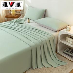 Yalu Простыня на резинке 230х245 см из чистого хлопка, цвет Starry Blue