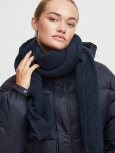 Вязаный шарф Oxmo, синий