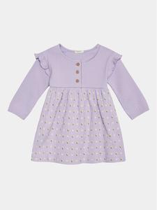 Платье на каждый день, стандартного кроя United Colors Of Benetton, фиолетовый