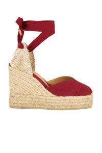 Эспадрильи Chiara Castaner, canvas rojo carm?n