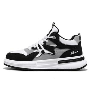 Верхние скейтерские кеды Warrior мужские белый черный серый, белый/черный/серый