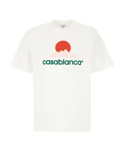 Стильная футболка для мужчин и женщин Casablanca, белый