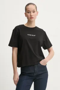 Хлопковая футболка Guess Jeans, черный