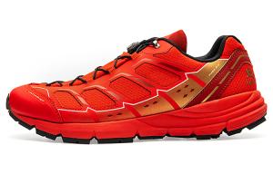 KAILAS Кроссовки мужские с низким верхом, амортизирующие, противоскользящие, износостойкие, дышащие, с поддержкой отскока, новогодние, красные