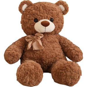 Плюшевая кукла Lover Bear Teddy Bear, высота 40см/50см/70см/100см MIANHUIYI, светло-коричневый