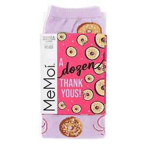 Благодарственная открытка с носками Memoi