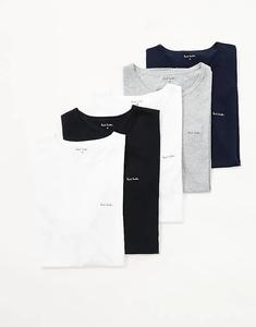 Упаковка из 5 футболок Paul Smith разных цветов Ps Paul Smith