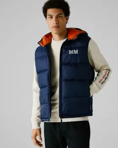 Мужской стеганый жилет с капюшоном Pepe Jeans, синий