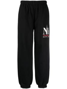 Alexander Wang спортивные брюки с логотипом, черный
