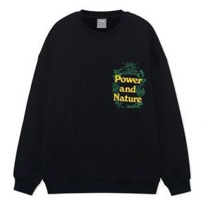 Свитер Li-Ning Outdoor Series Alphabet Printing Round Neck Pullover 'Black', черный
