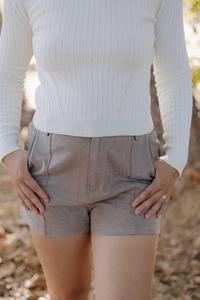 Майя шорты в коричневом SHE + SKY