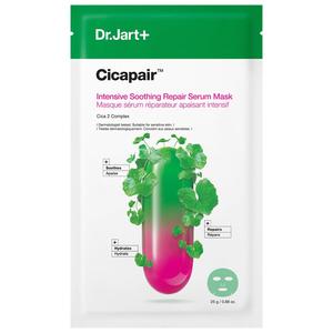 Сыворотка-маска для лица Cicapair для чувствительной кожи от покраснений Dr. Jart+, 1 Mask /pack