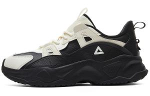 PEAK Низкие, амортизирующие, противоскользящие и износостойкие повседневные туфли для женщин, белые и черные