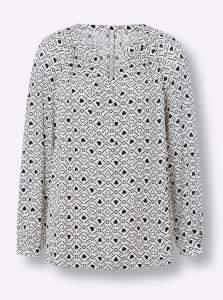 Блуза heine, черный