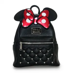 Рюкзак Loungefly Disney Minnie Bow, черный