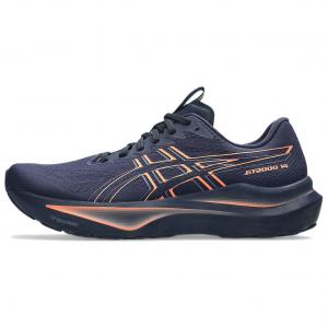 Мужские кроссовки для тренировок, марафона и бега GT 2000 14 AHAR+/FF BLAST MAX Midnight Blue ASICS, темно-синий/ Coral Pink