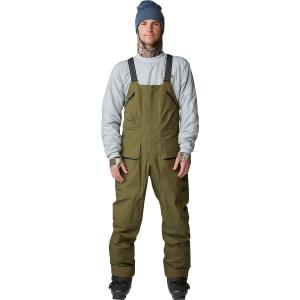 Высокогорные брюки с подтяжками Gore-Tex C-Knit Mountain Hardwear, зеленый