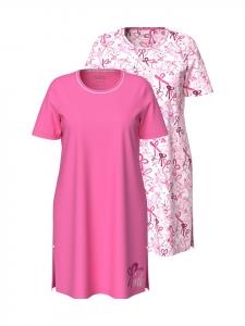 Ночная рубашка розового цвета Ulla Popken