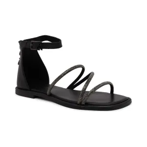 Кожаные сандалии Patrizia Pepe, черный