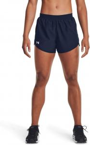 Женские беговые шорты Under Armour Fly by 2.0, Midnight Navy Full Heather (412)/Midnight Navy Full Heather
