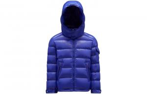 Детская пуховая куртка Moncler, синяя