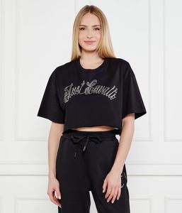 Футболки Cropped fit Just Cavalli, черный