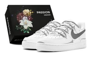 Мужские кроссовки для скейтбординга Nike Air Force 1, Gray