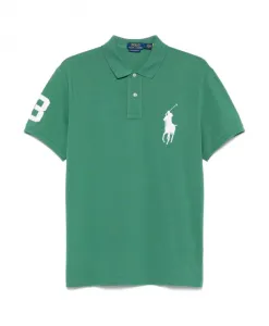 Классическая хлопковая футболка стандартного кроя. Polo Ralph Lauren, зеленый