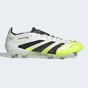 Бутсы для футбола взрослые Predator Elite FG Adidas, белый