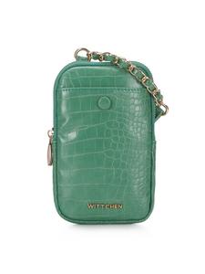 Сумка Wittchen Bag Young Collection (H) 16 x (B) 10,5 x (T) 1,5 cm, зеленый