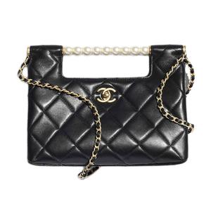 CHANEL Кожаная сумка через плечо